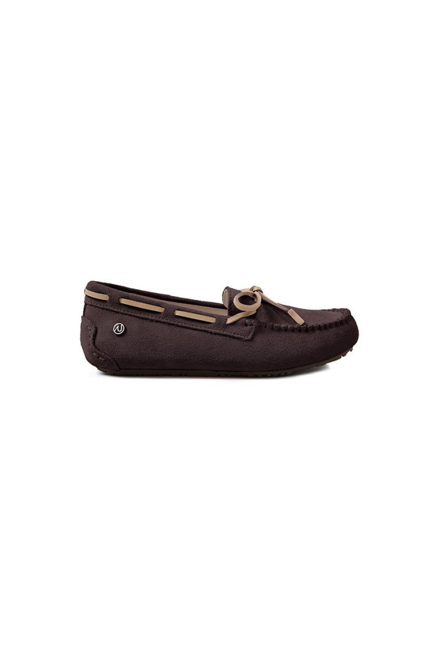 OZLANA Shoes | Ozlana Classic Suede Moccasins (Chocolate)