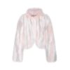 OZLANA Omniverse: Milan Runway Collection | Mille-Feuille Buckle Collar Fox Fur Jacket (Pink)