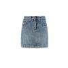 OZLANA Ozln | Vintage Wash Denim Mini(Denim Blue )