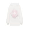 OZLANA Ozln | Ozln Silhouette Chandelier Oversized Hoodie (White)