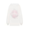 OZLANA Tops | Ozln Silhouette Chandelier Oversized Hoodie (White)