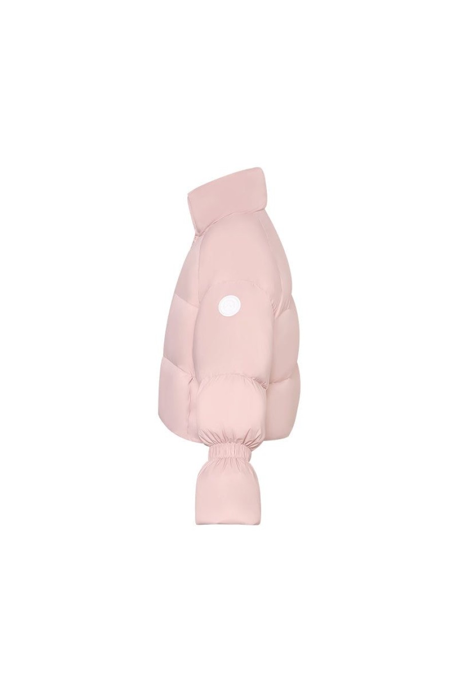 OZLANA Down Puffer Jackets | Resort Down Breadjacket(Pink)