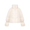 OZLANA Down Puffer Jackets | Resort Pu Down Bread Jacket(Cream)