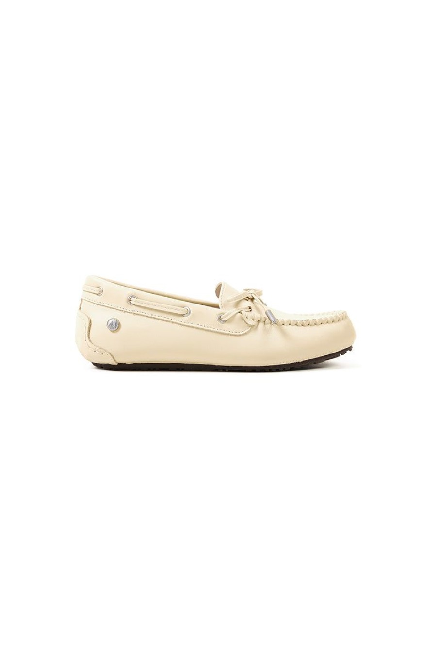 OZLANA Shoes | Ozlana Classic Oxfords Moccasins ( Creamy)