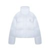 OZLANA Down Puffer Jackets | Melting Rose Heart Quilted Puffer Jacket(Blue)