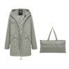 OZLANA Classic & Designer Parkas | Sage Green Classics Parka