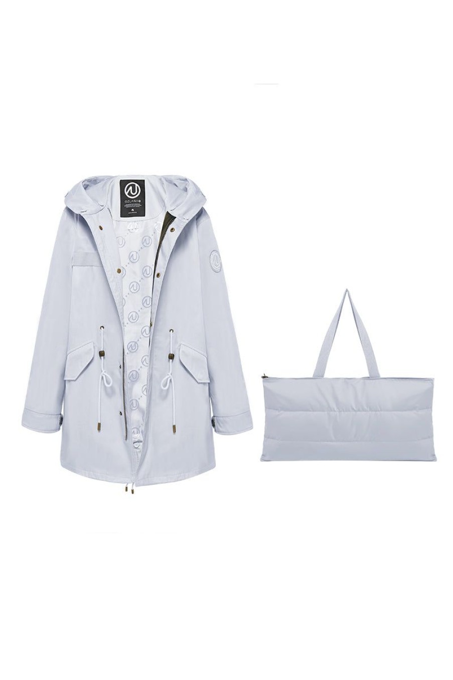 OZLANA Classic & Designer Parkas | Airy Blue Classics Parka