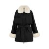 OZLANA Classic & Designer Parkas | Black Trench Parka