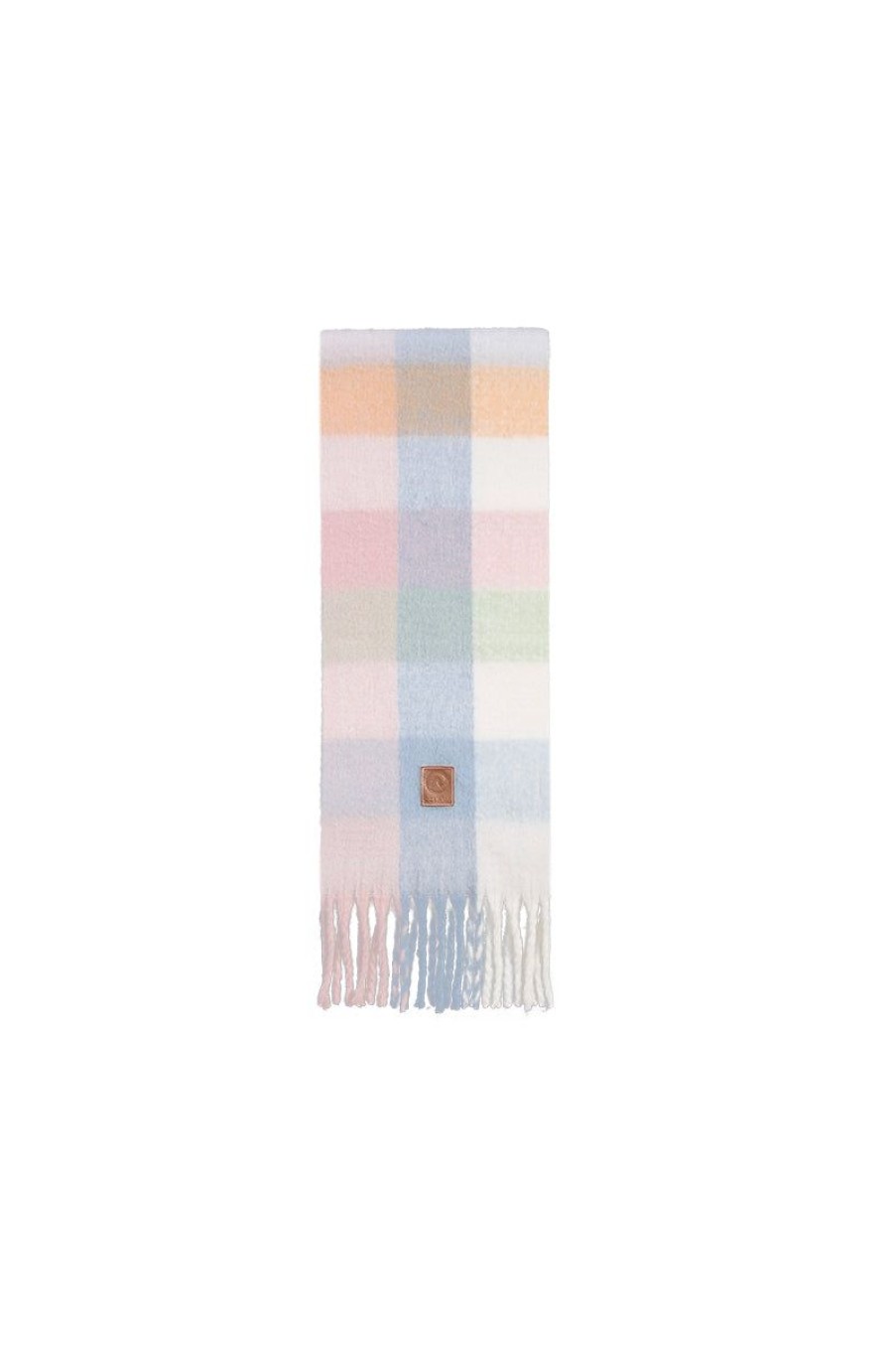 OZLANA Scarves | Pink Rose | Check