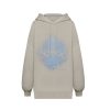 OZLANA Ozln | Ozln Silhouette Chandelier Oversized Hoodie (Grey)