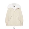 OZLANA Classic & Designer Parkas | Cream Whitecasual Parka