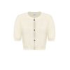 OZLANA Knits | Ozln Short Sleeve Knitted Cardigan (Cream)