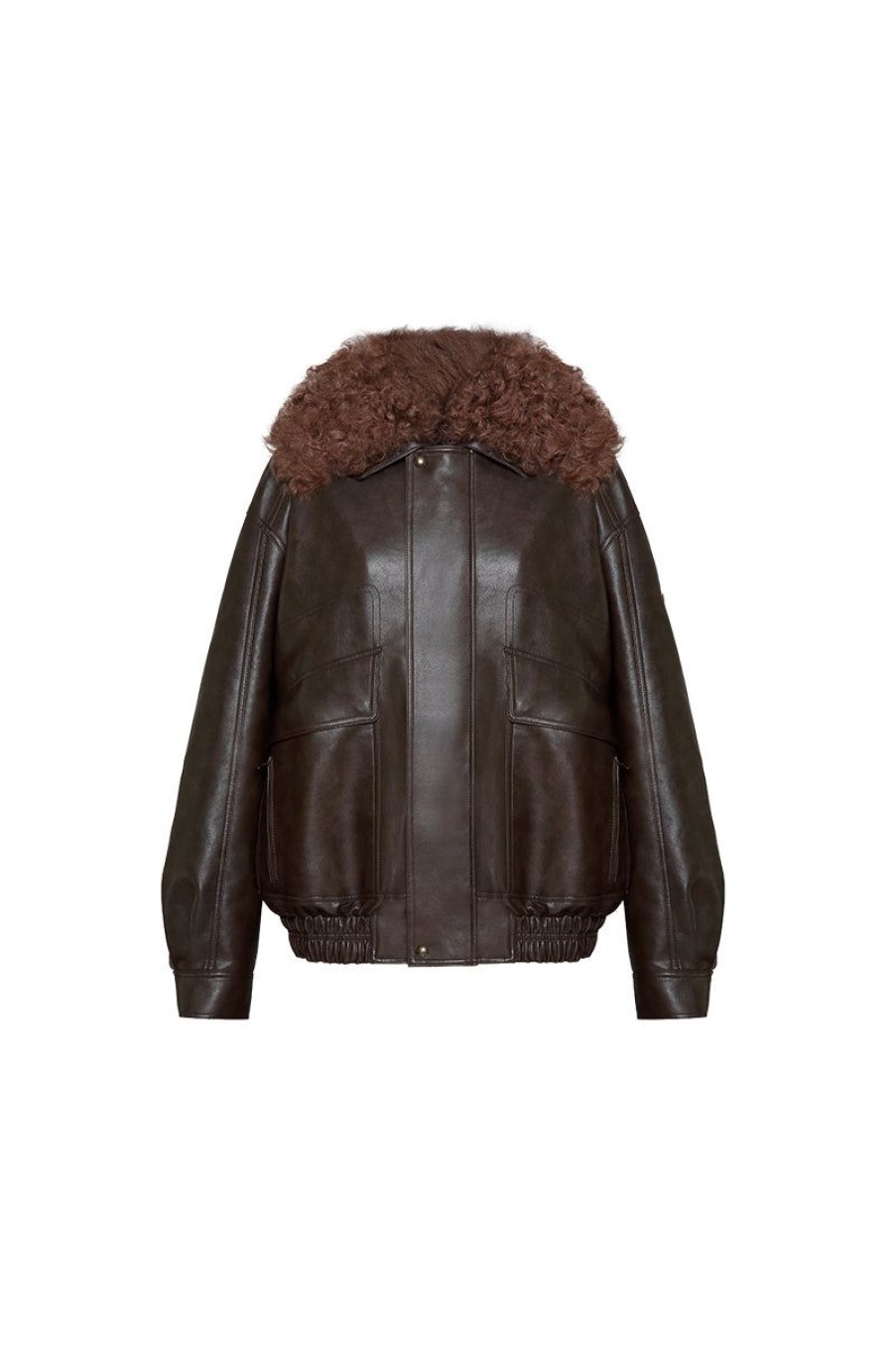 OZLANA Classic & Designer Parkas | Brown Vintage Look Parka