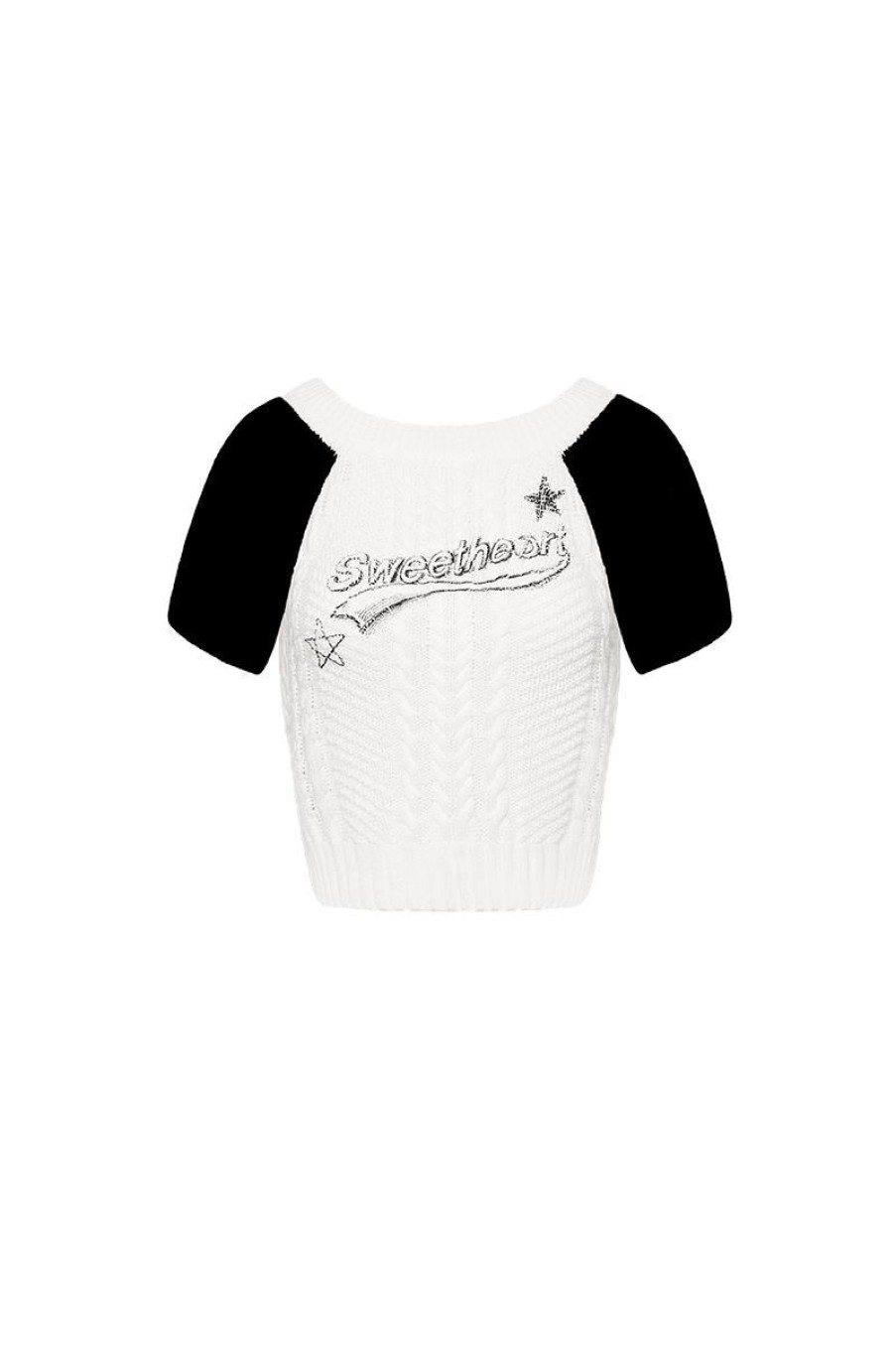 OZLANA Tee Shirts | Ozln All-Star Raglan Knit(White)