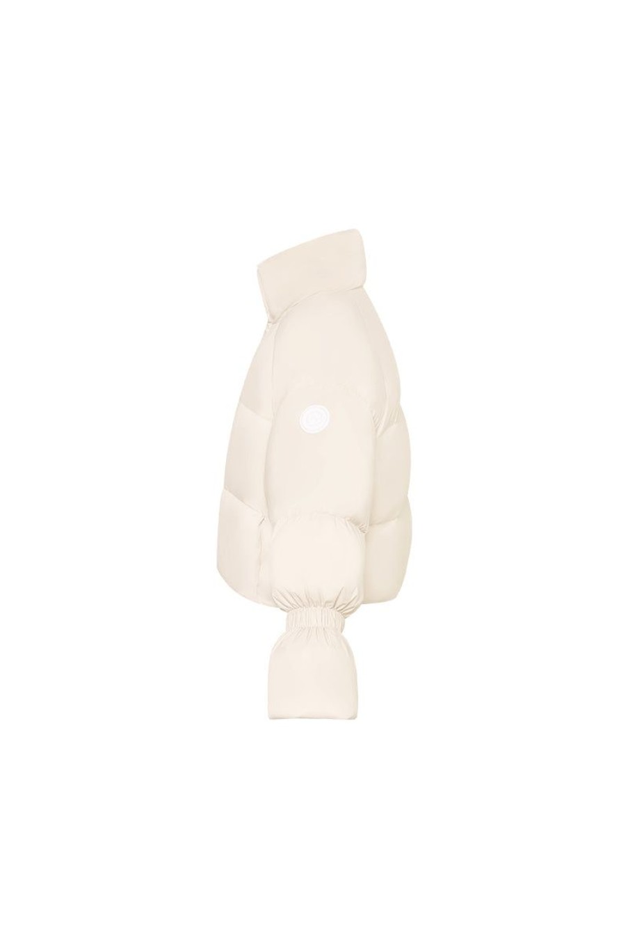 OZLANA Down Puffer Jackets | Resort Down Breadjacket(Cream)