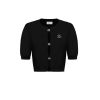 OZLANA Knits | Ozln Short Sleeve Knitted Cardigan (Black)