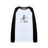 OZLANA Tops | Crewneck Dragon Printsweatshirt (White+Black)