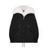 OZLANA Classic & Designer Parkas | Black Casual Parka