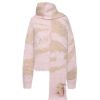 OZLANA Knits | Faerie Dragon Scarf & Sweater Set(Pink)