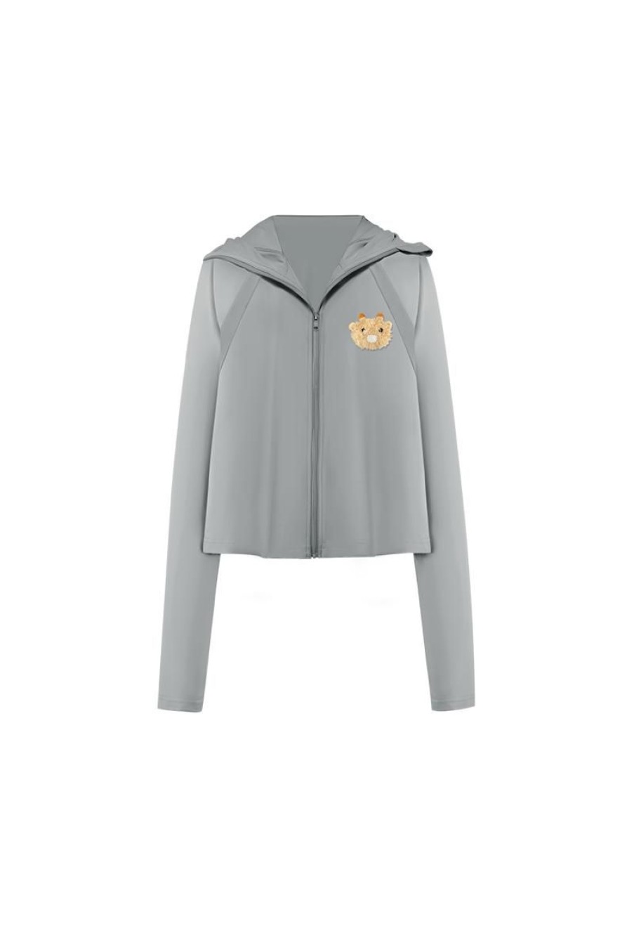 OZLANA Ozln | Ozln Zoo Uv Protect Sun Jacket(Grey )