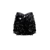 OZLANA Bottoms | Voyage Paillette Mini Skirt(Black)