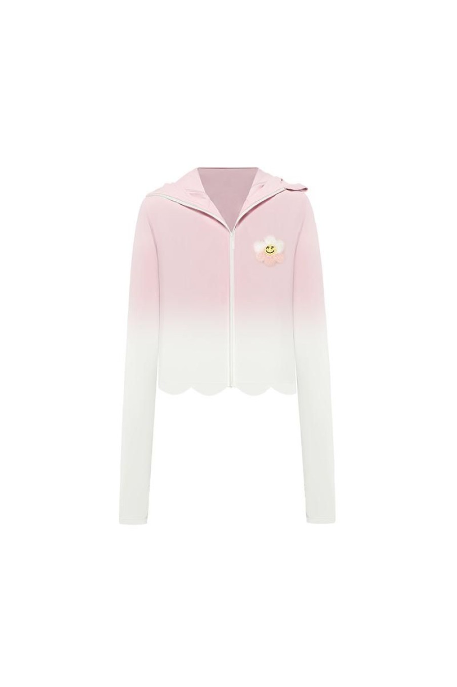 OZLANA Ozln | Ozln Sunrise Uv Protect Sun Jacket (Pink Gradient)