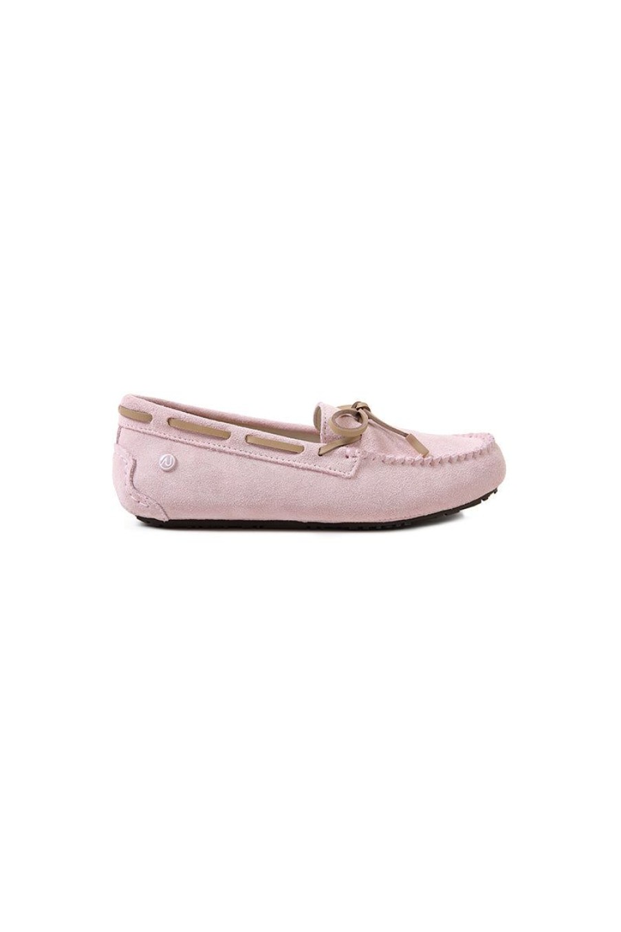 OZLANA Shoes | Ozlana Classic Suede Moccasins (Pink)