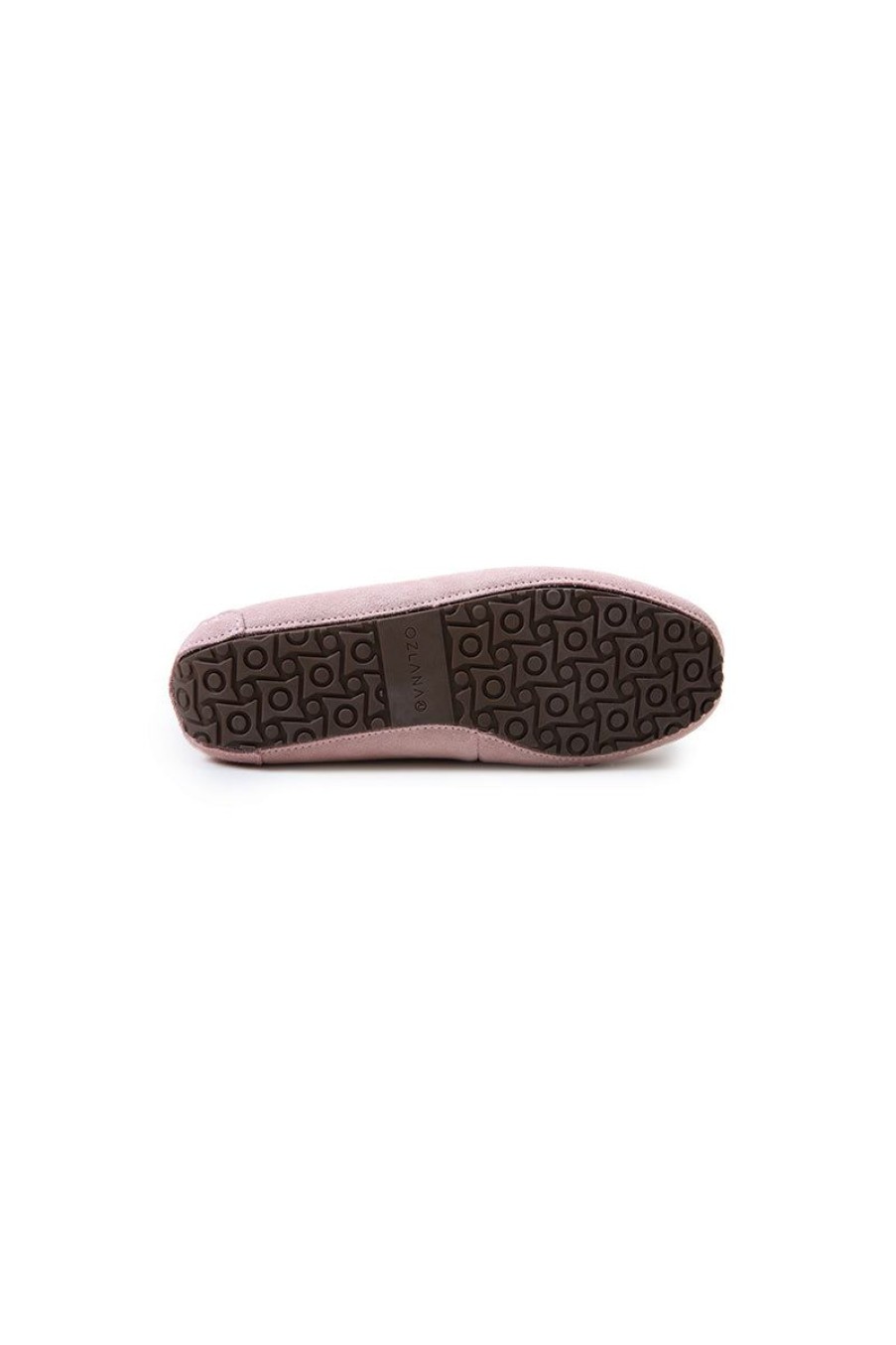 OZLANA Shoes | Ozlana Classic Suede Moccasins (Pink)