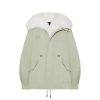 OZLANA Classic & Designer Parkas | Sage Green Casual Parka