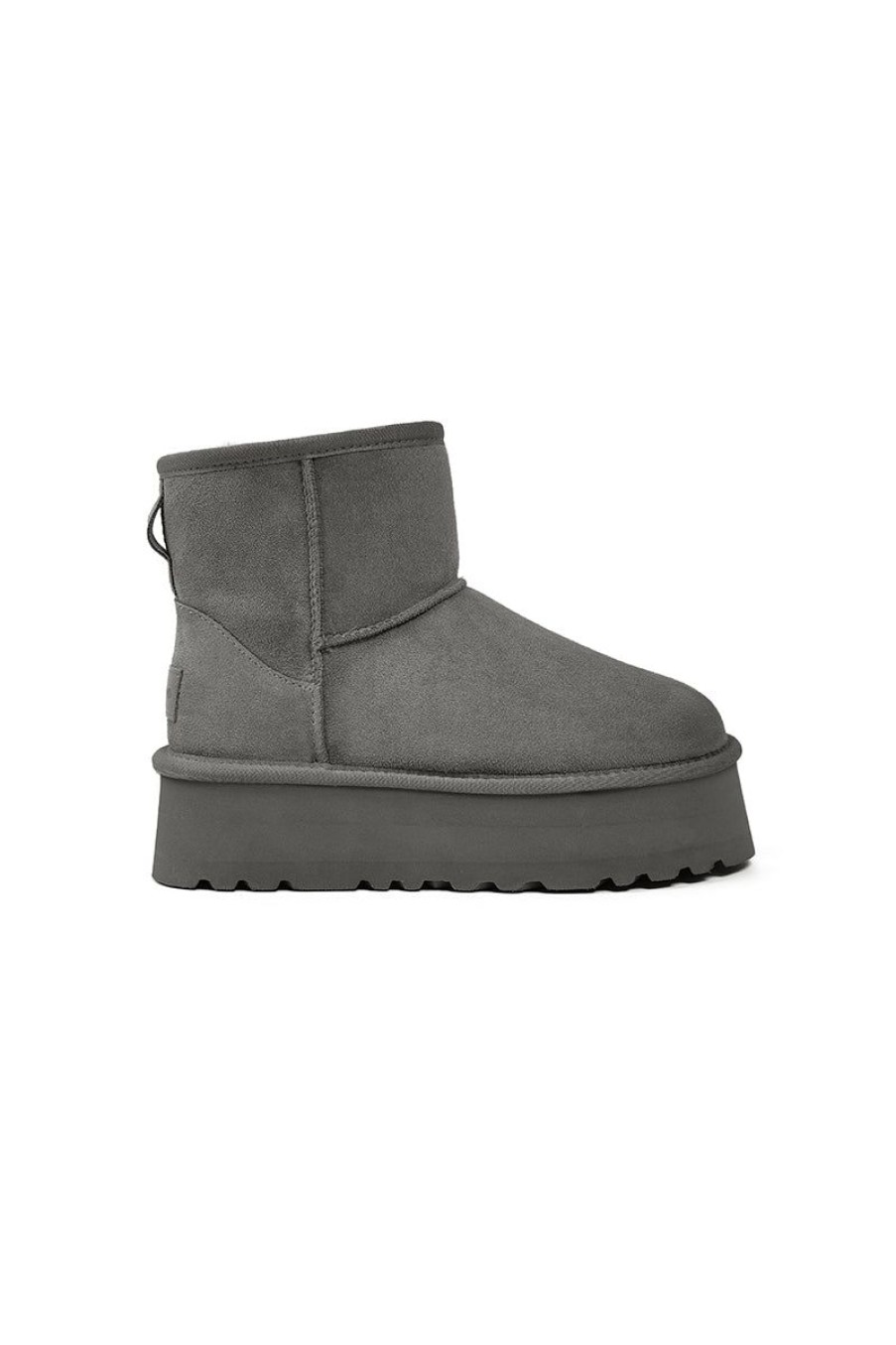 OZLANA Shoes | Ozlana Classic Platform Mini Boots(Grey)