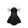 OZLANA Dresses & Sets | Pirouette Halterneck Flare Dress(Black)