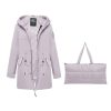 OZLANA Classic & Designer Parkas | Haze Purple Classics Parka