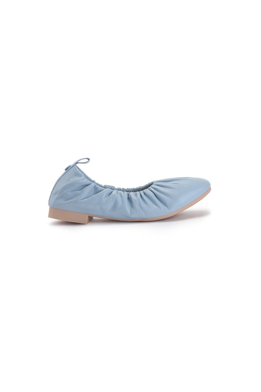 OZLANA Shoes | Ozlana Classic Sheepskin Loafers(Blue)