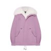 OZLANA Classic & Designer Parkas | Rose Pink Casual Parka