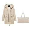 OZLANA Classic & Designer Parkas | Khaki Classics Parka