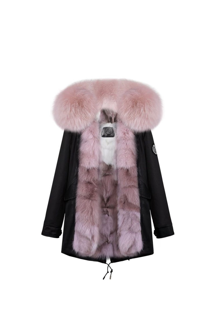 OZLANA Classic & Designer Parkas | Black+Berry Ice Cream