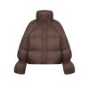 OZLANA Down Puffer Jackets | Resort Down Breadjacket(Chocolate)