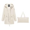 OZLANA Classic & Designer Parkas | Cream White Classics Parka