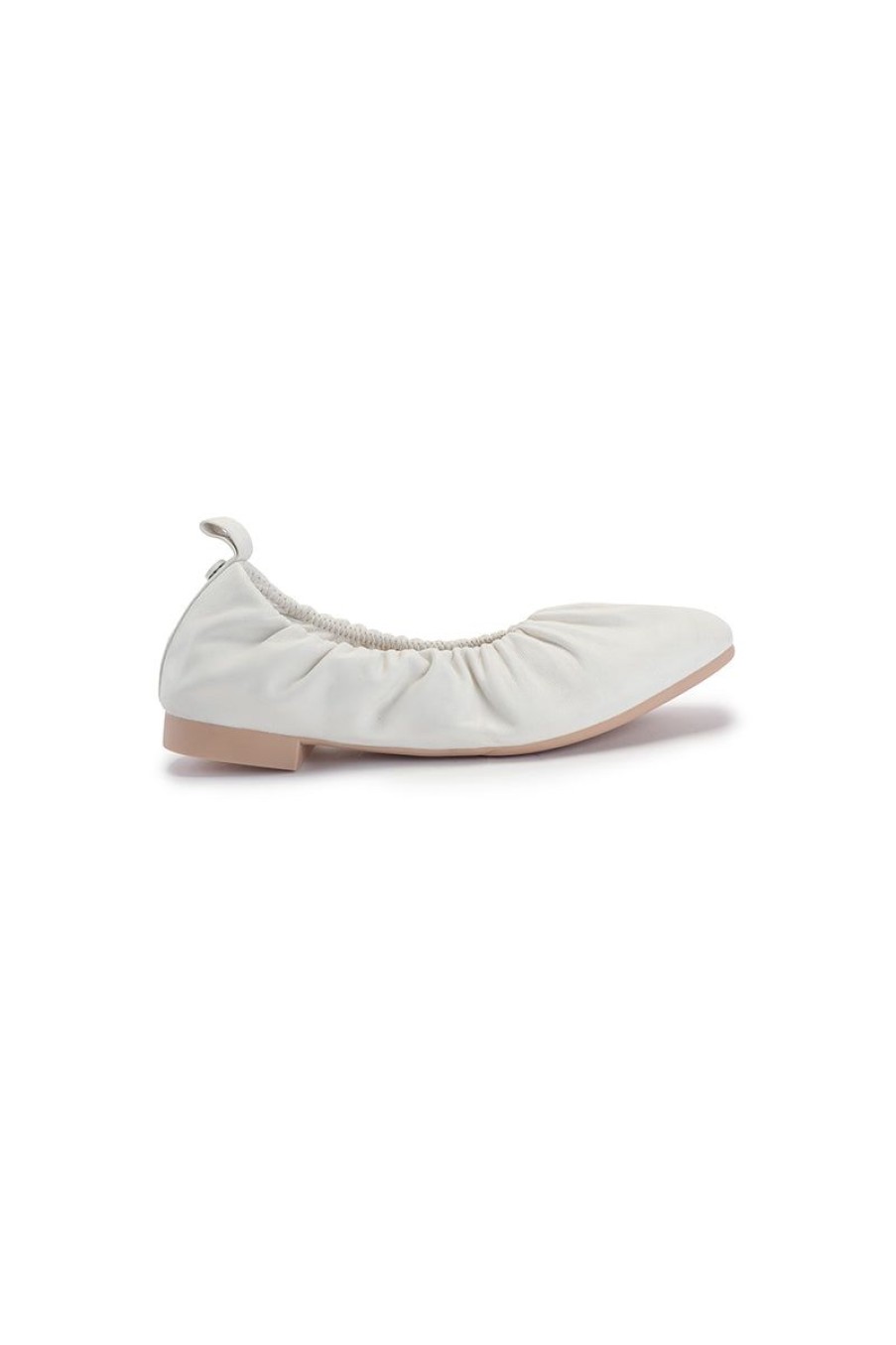 OZLANA Shoes | Ozlana Classic Sheepskin Loafers(White)